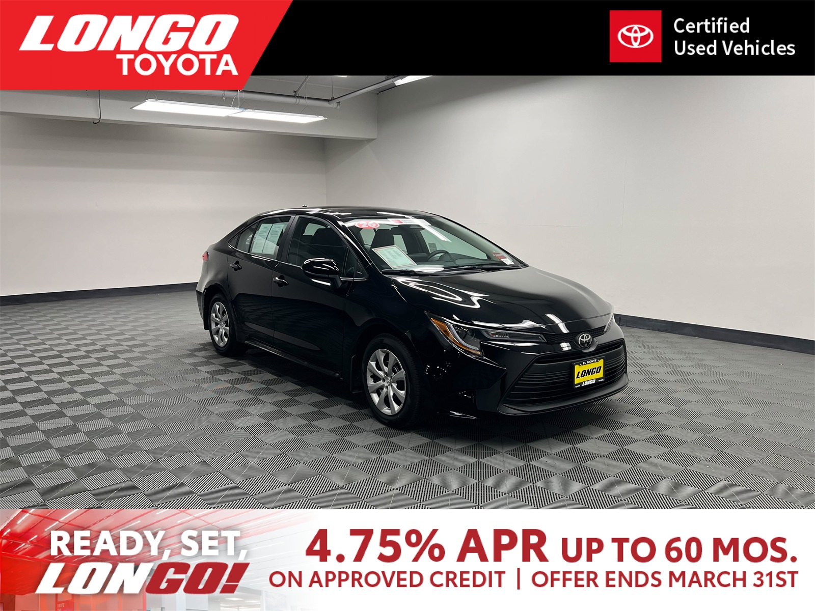 used 2026 Toyota Corolla car, priced at $24,334