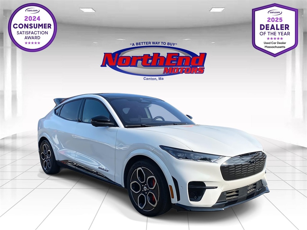 2022 White Metallic Ford Mustang Mach-E GT AWD SUV