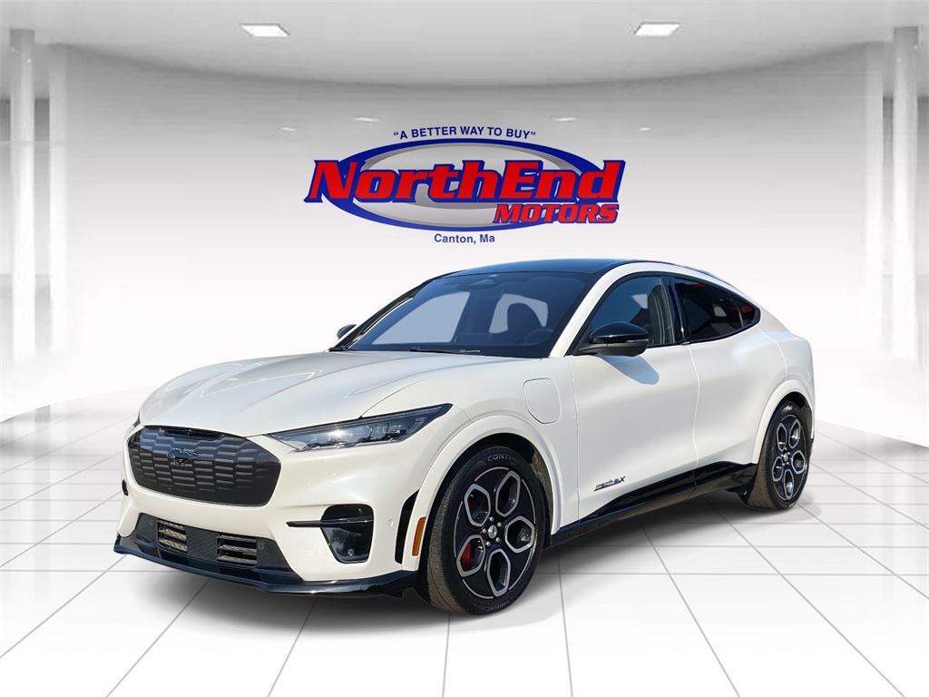 2022 White Metallic Ford Mustang Mach-E GT AWD SUV