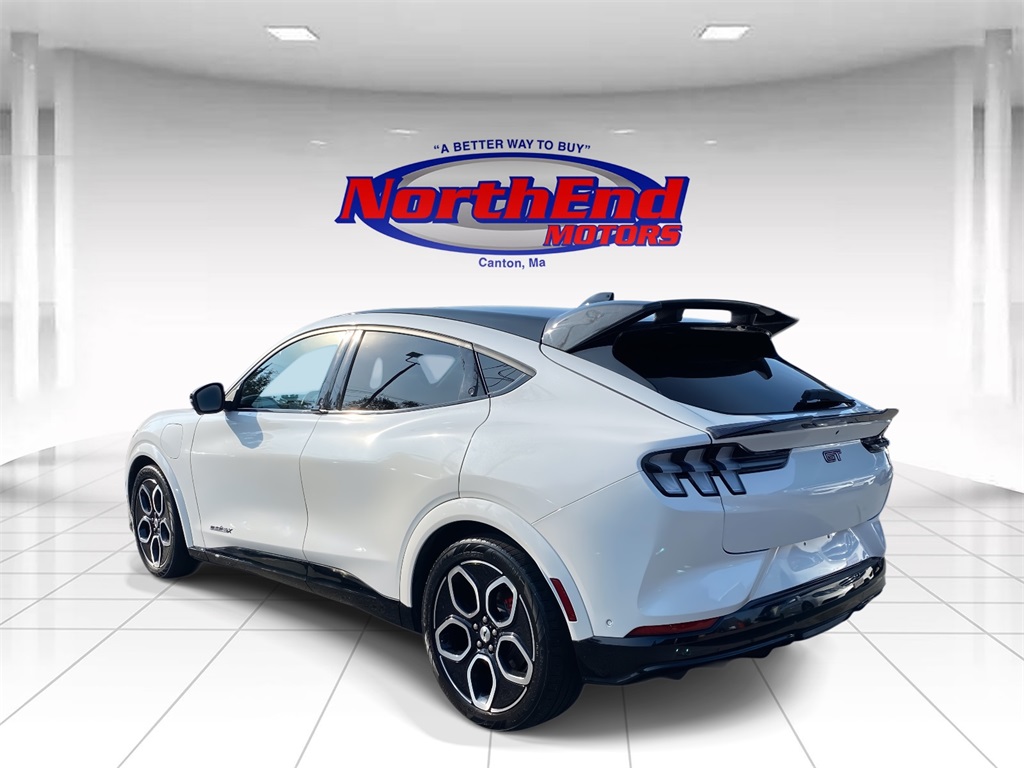 2022 White Metallic Ford Mustang Mach-E GT AWD SUV