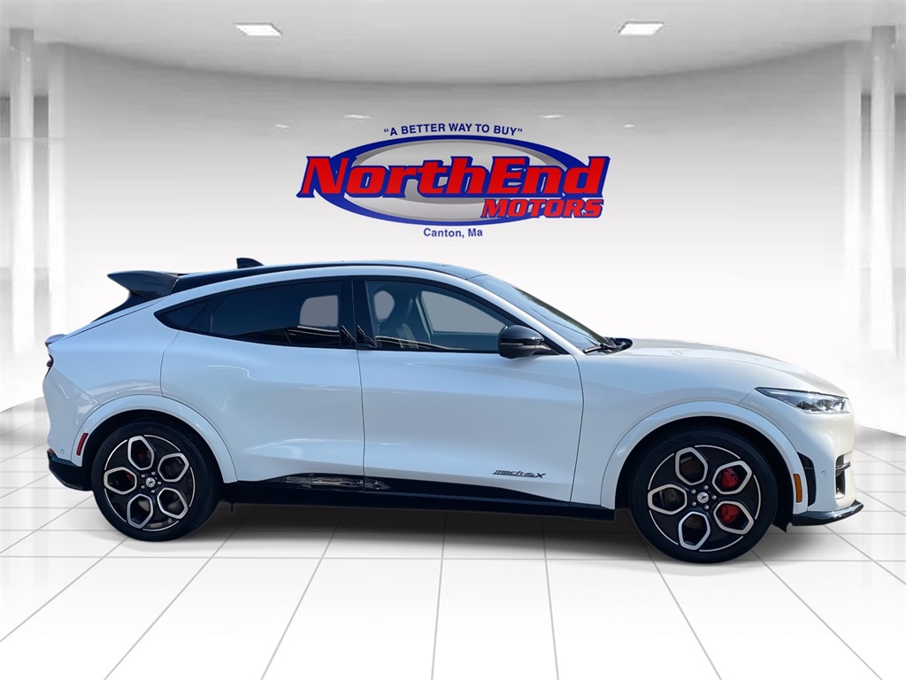 2022 White Metallic Ford Mustang Mach-E GT AWD SUV