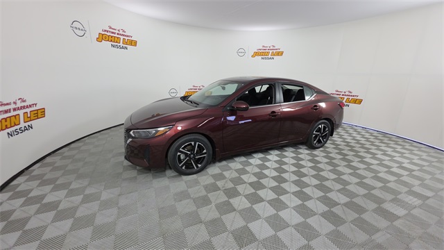 2025 Rosewood Metallic Nissan Sentra SV Sedan