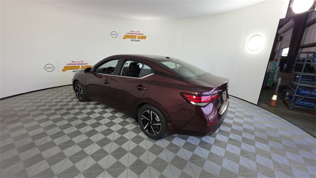 2025 Rosewood Metallic Nissan Sentra SV FWD Sedan