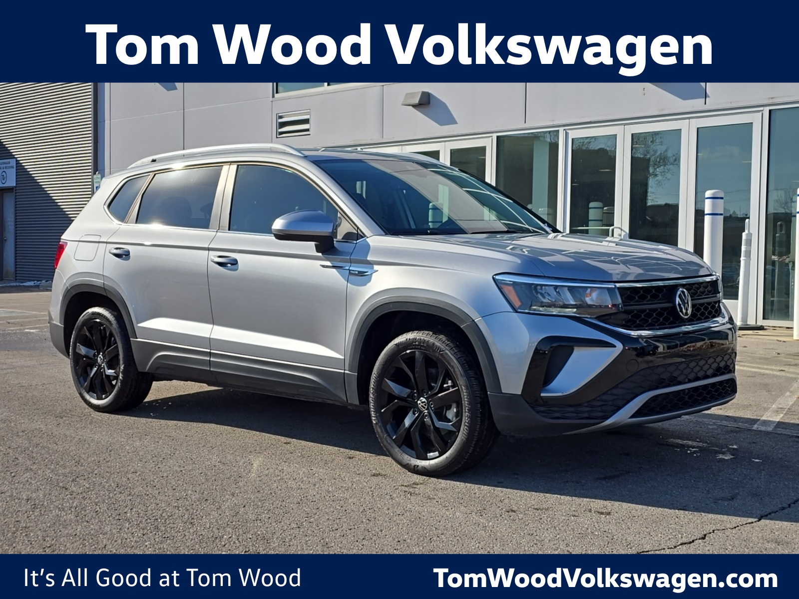 used 2023 Volkswagen Taos car, priced at $21,700