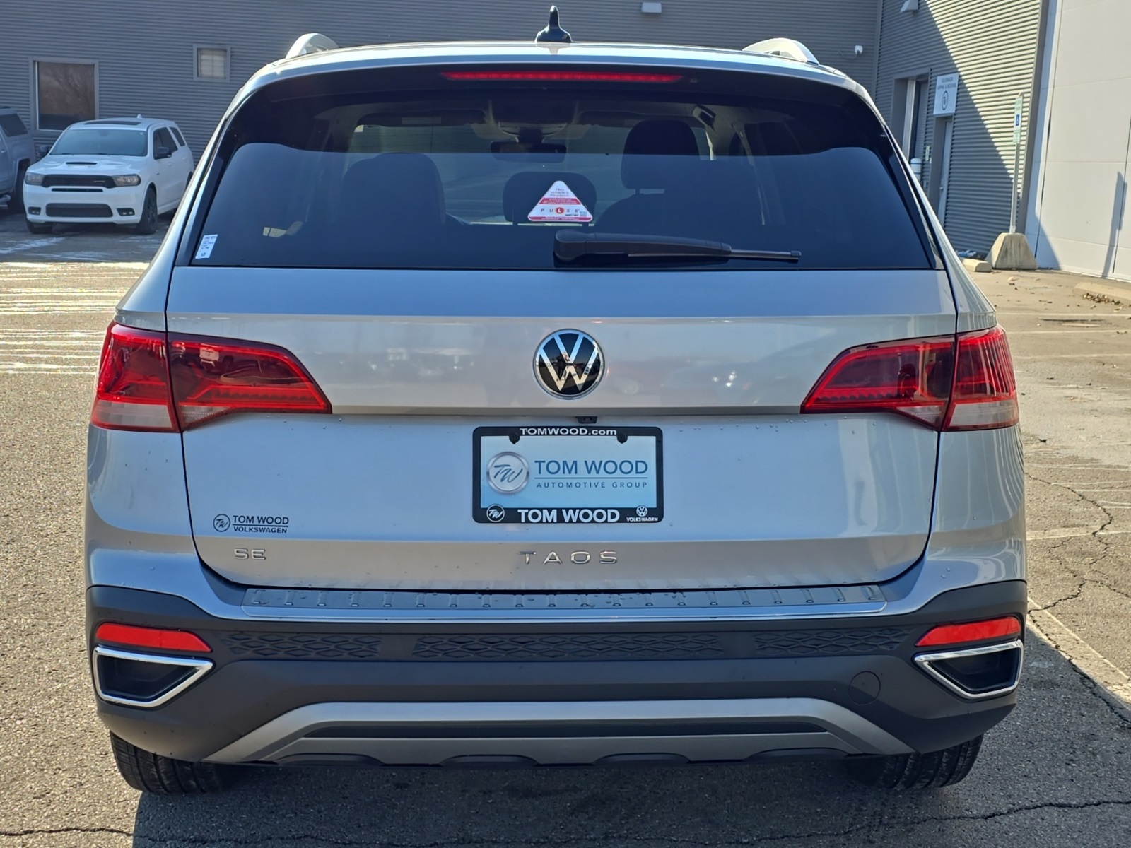 used 2023 Volkswagen Taos car, priced at $21,700