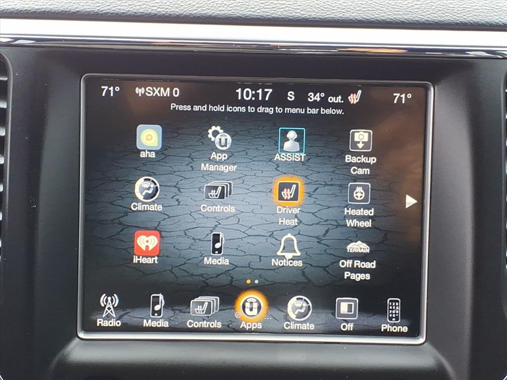 used 2017 Jeep Grand Cherokee car, priced at $13,500