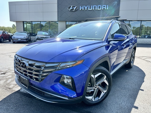 2022 Intense Blue Hyundai Tucson Limited AWD SUV