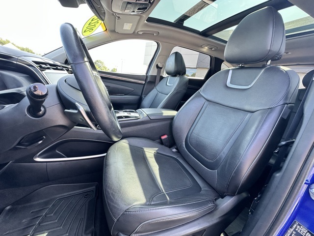 2022 Intense Blue Hyundai Tucson Limited AWD SUV