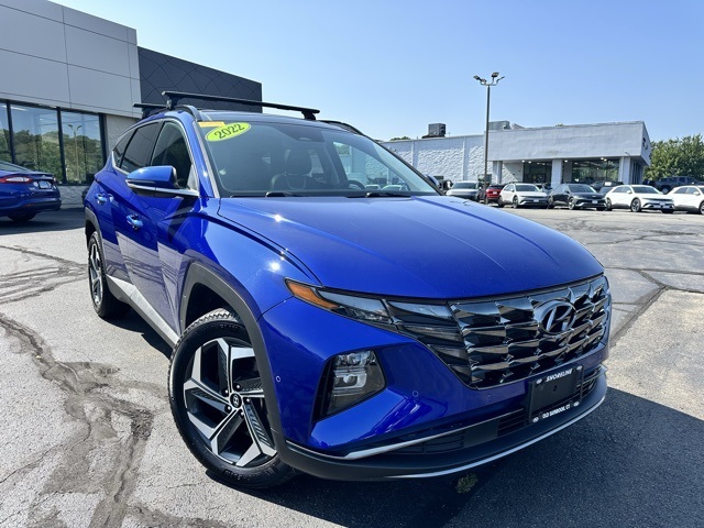 2022 Intense Blue Hyundai Tucson Limited AWD SUV