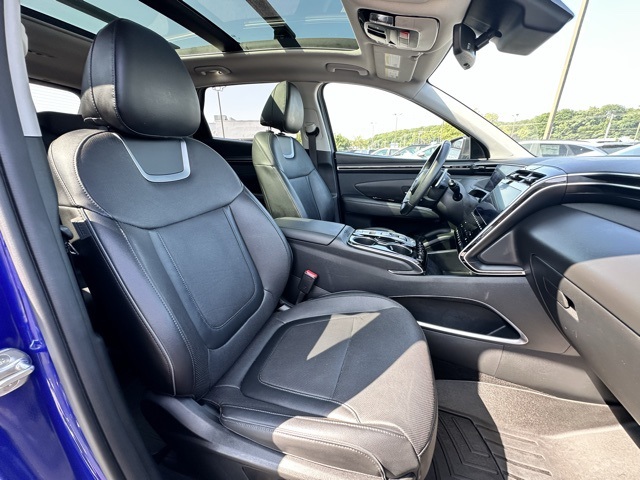 2022 Intense Blue Hyundai Tucson Limited AWD SUV