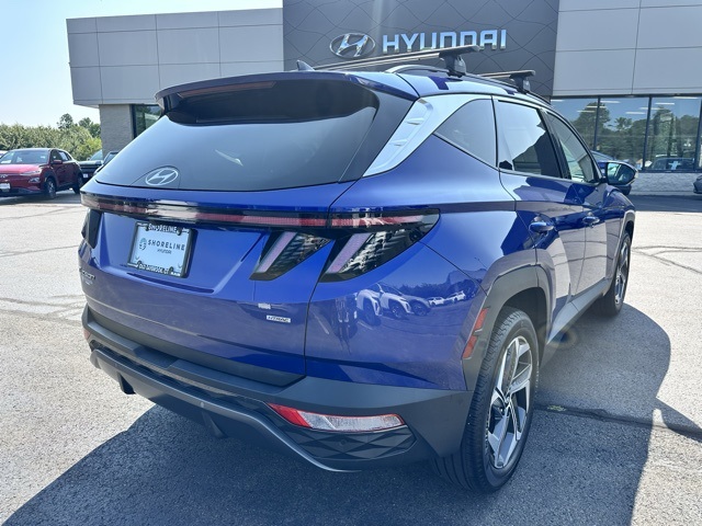 2022 Intense Blue Hyundai Tucson Limited AWD SUV