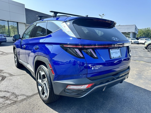 2022 Intense Blue Hyundai Tucson Limited AWD SUV