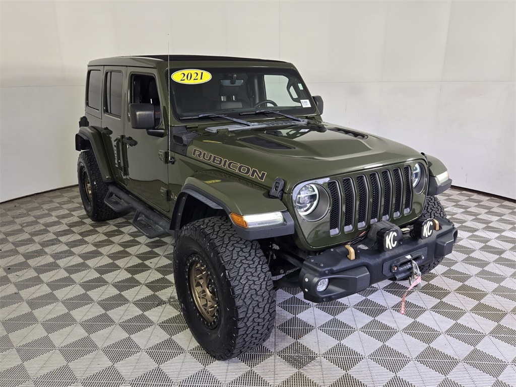used 2021 Jeep Wrangler car, priced at $37,900