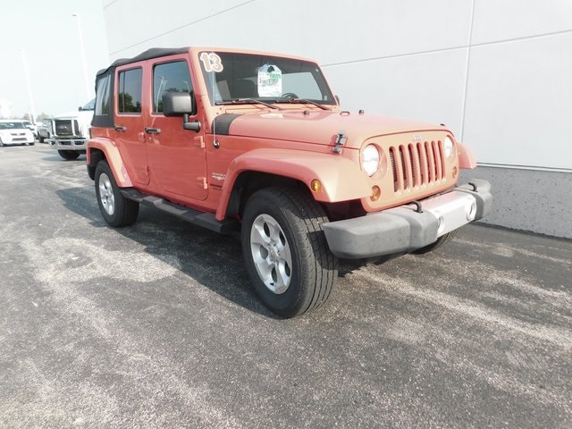 used 2013 Jeep Wrangler Unlimited Sahara 4D Sport Utility