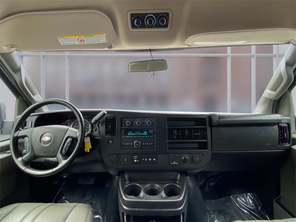 2023 Summit White Chevrolet Express Passenger LS RWD Van
