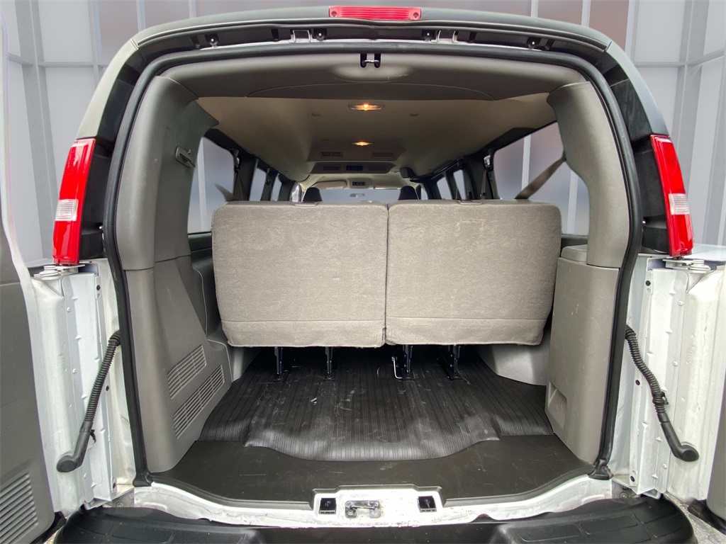 2023 Summit White Chevrolet Express Passenger LS RWD Van