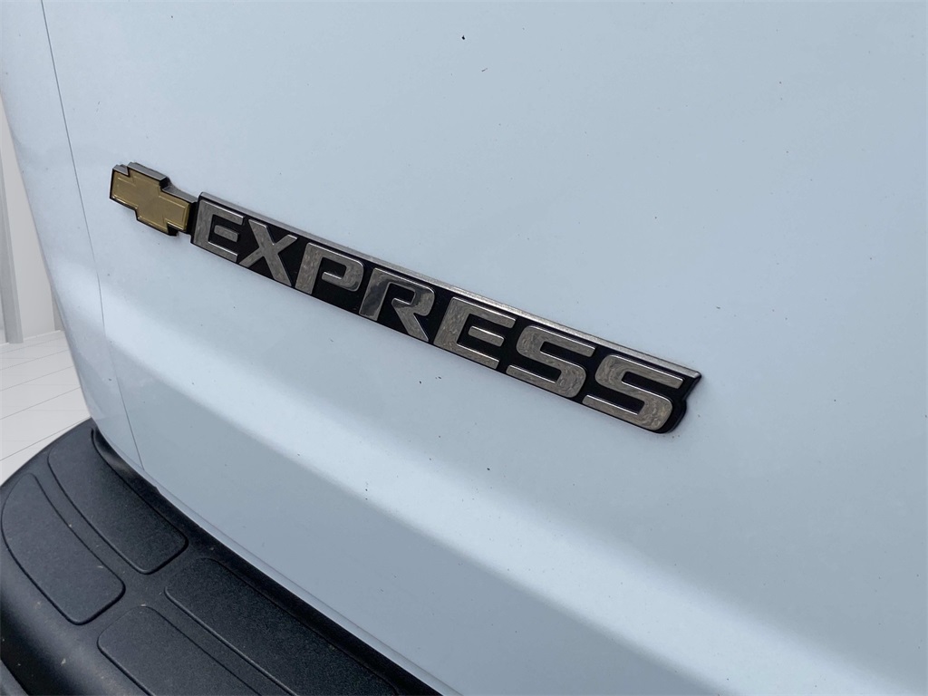 2023 Summit White Chevrolet Express Passenger LS RWD Van