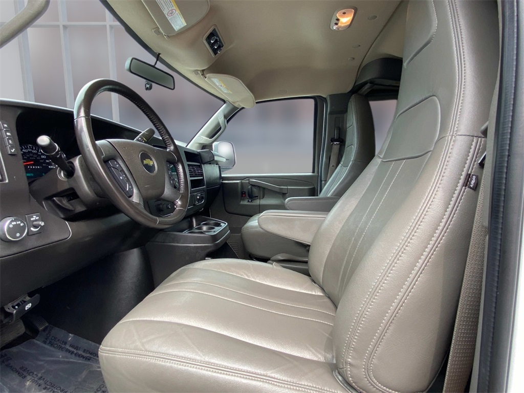2023 Summit White Chevrolet Express Passenger LS RWD Van