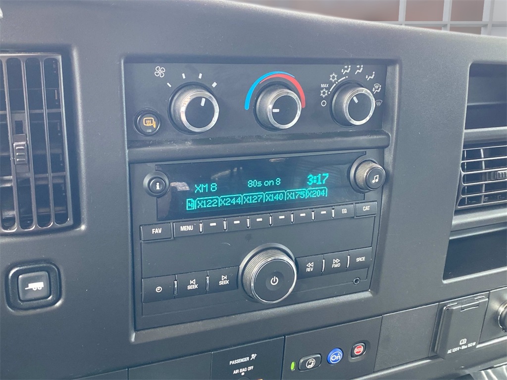 2023 Summit White Chevrolet Express Passenger LS RWD Van