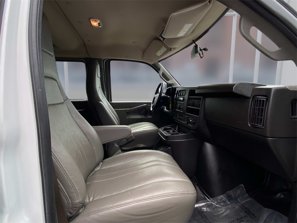 2023 Summit White Chevrolet Express Passenger LS RWD Van
