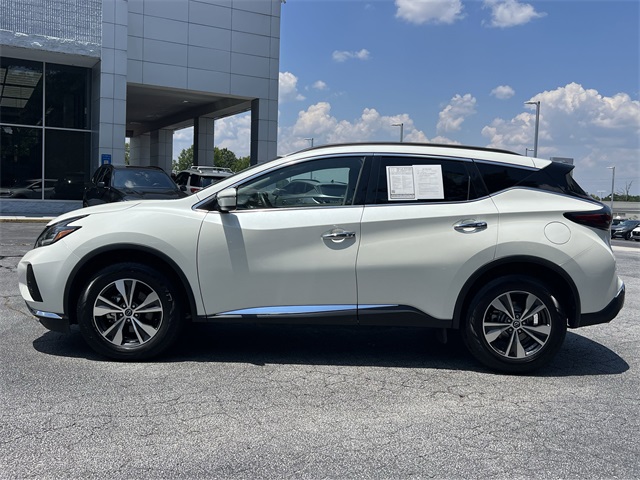 2023 Pearl White Tricoat Nissan Murano SV FWD SUV