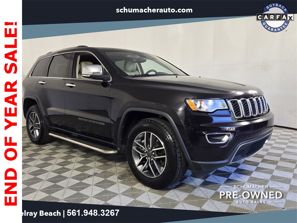 used 2021 Jeep Grand Cherokee car, priced at $16,888