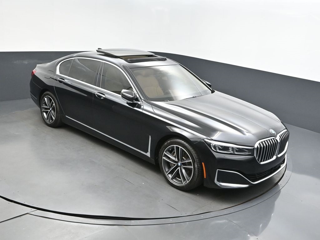 2022 Black Sapphire Metallic BMW 7 Series 750i xDrive AWD Sedan