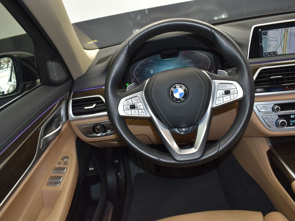 2022 Black Sapphire Metallic BMW 7 Series 750i xDrive AWD Sedan