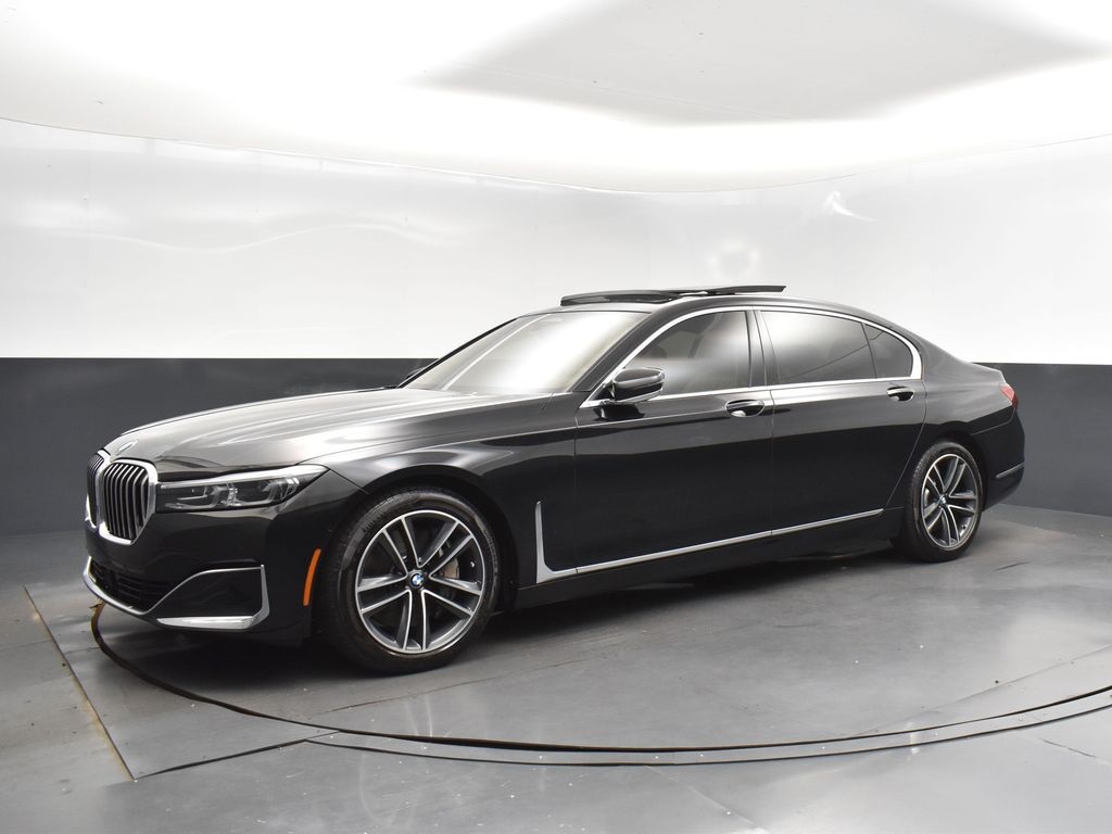 2022 Black Sapphire Metallic BMW 7 Series 750i xDrive AWD Sedan