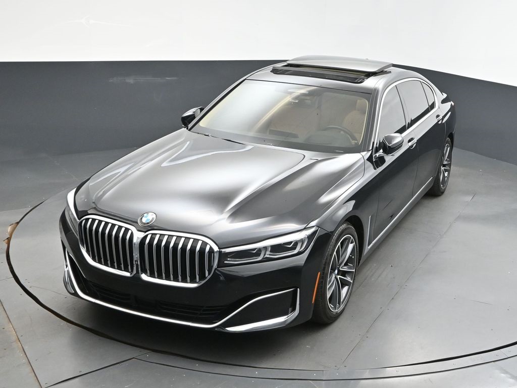 2022 Black Sapphire Metallic BMW 7 Series 750i xDrive AWD Sedan