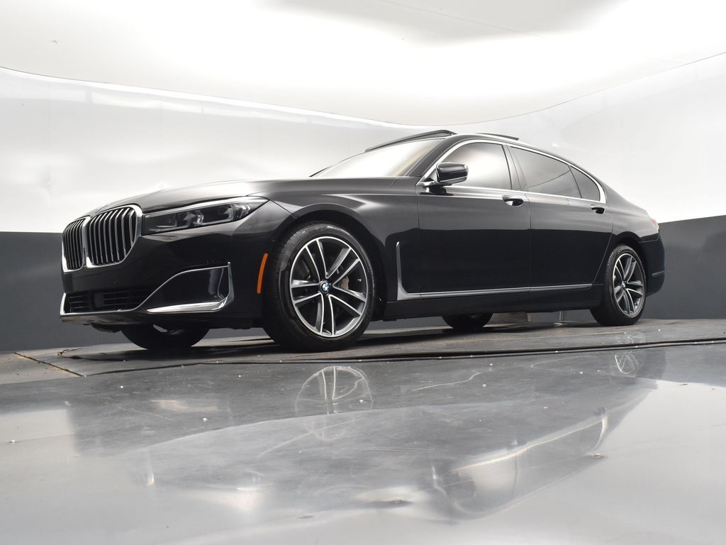 2022 Black Sapphire Metallic BMW 7 Series 750i xDrive AWD Sedan