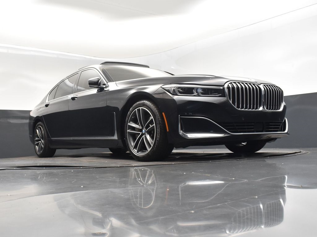 2022 Black Sapphire Metallic BMW 7 Series 750i xDrive AWD Sedan