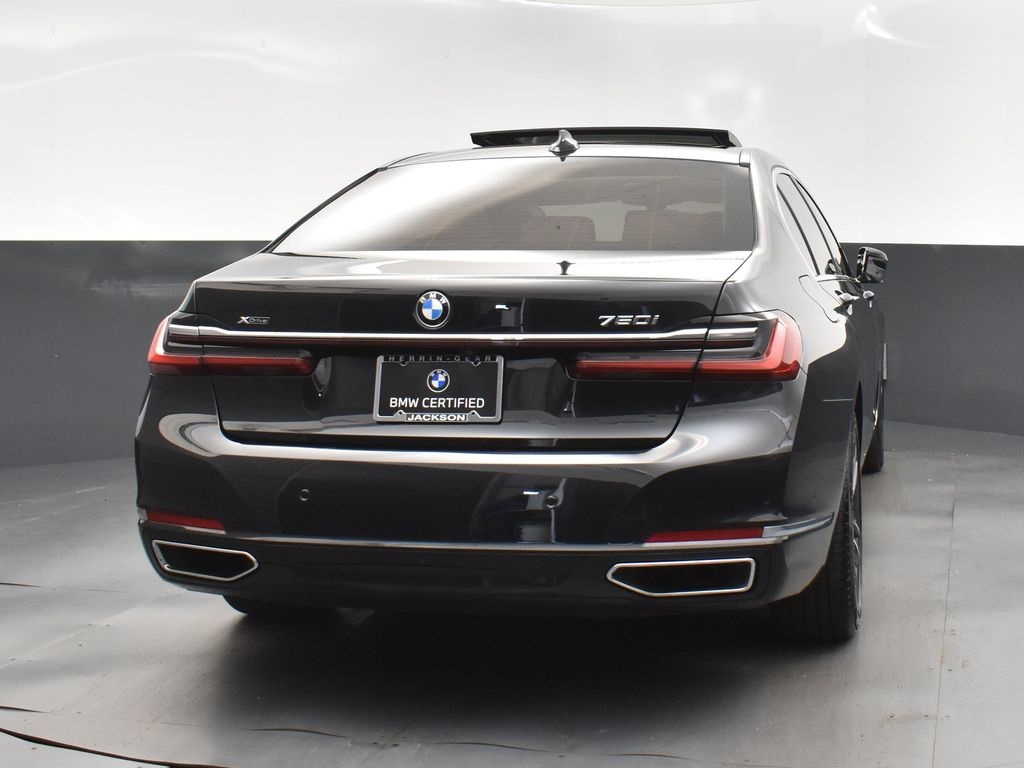 2022 Black Sapphire Metallic BMW 7 Series 750i xDrive AWD Sedan