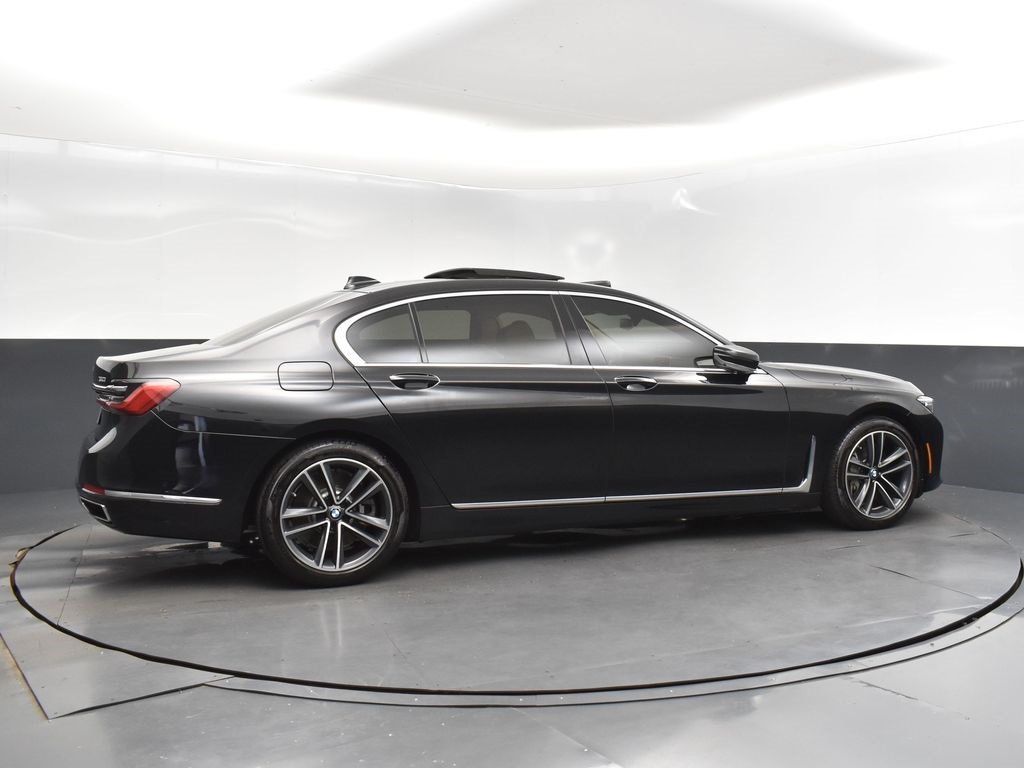 2022 Black Sapphire Metallic BMW 7 Series 750i xDrive AWD Sedan