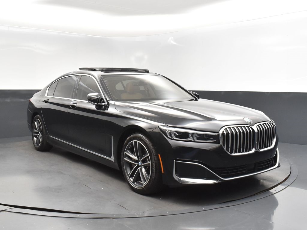 2022 Black Sapphire Metallic BMW 7 Series 750i xDrive AWD Sedan