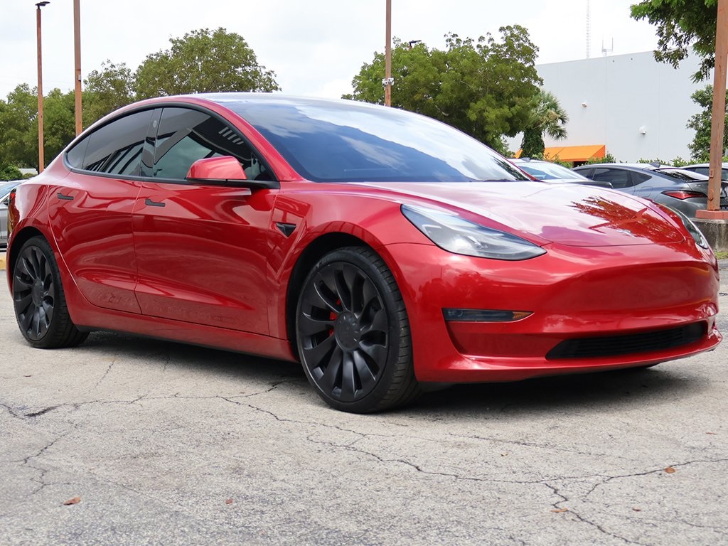 Used 2022 Tesla Model 3 Performance with VIN 5YJ3E1EC6NF276604 for sale in Cleveland, OH
