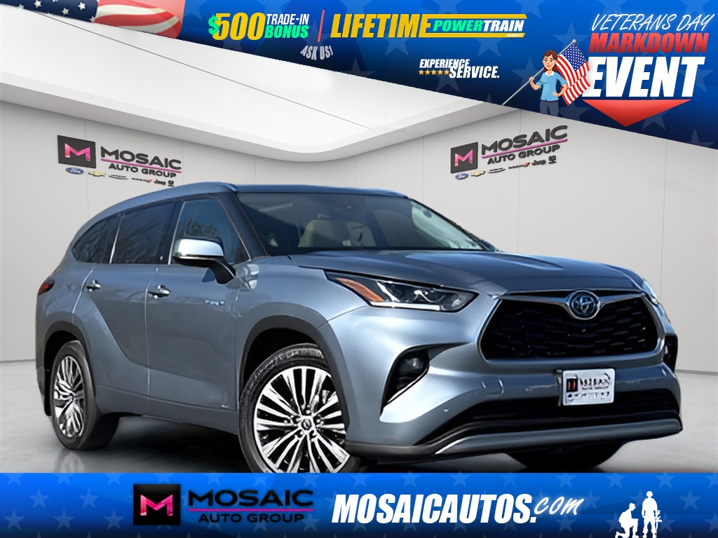 Used 2021 Toyota Highlander Hybrid Platinum SUVs