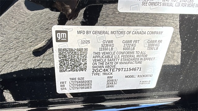 new 2026 Chevrolet Silverado 3500HD car, priced at $70,615