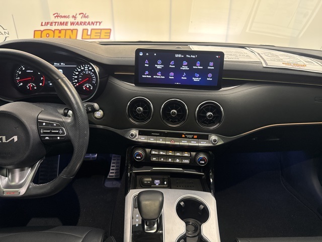 2022 Snow White Pearl Kia Stinger GT2 RWD Sedan