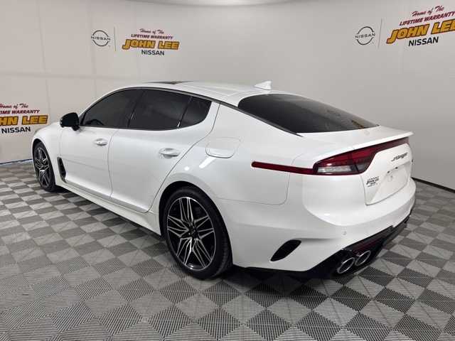 2022 Snow White Pearl Kia Stinger GT2 RWD Sedan