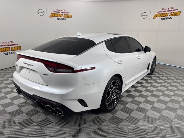 2022 Snow White Pearl Kia Stinger GT2 RWD Sedan
