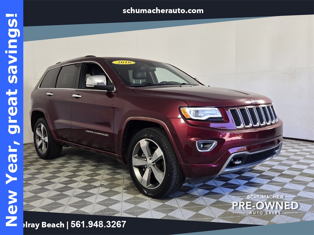 used 2016 Jeep Grand Cherokee car, priced at $16,988
