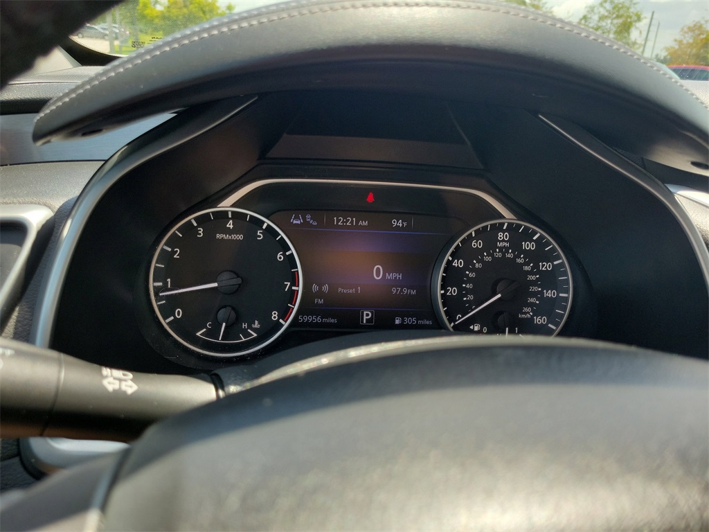 2022 Pearl White Tricoat Nissan Murano SV FWD SUV