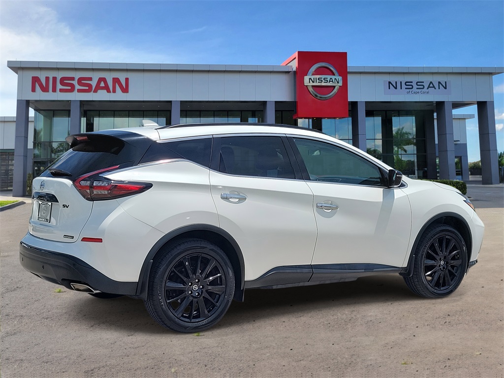 2022 Pearl White Tricoat Nissan Murano SV FWD SUV