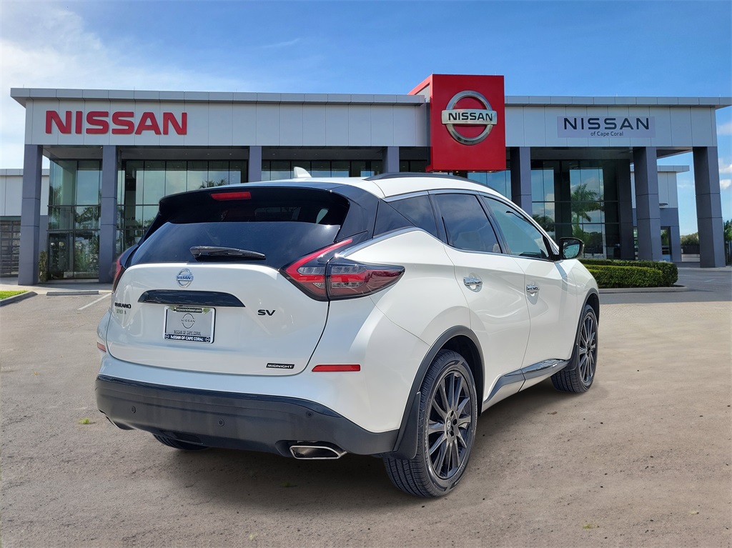 2022 Pearl White Tricoat Nissan Murano SV FWD SUV