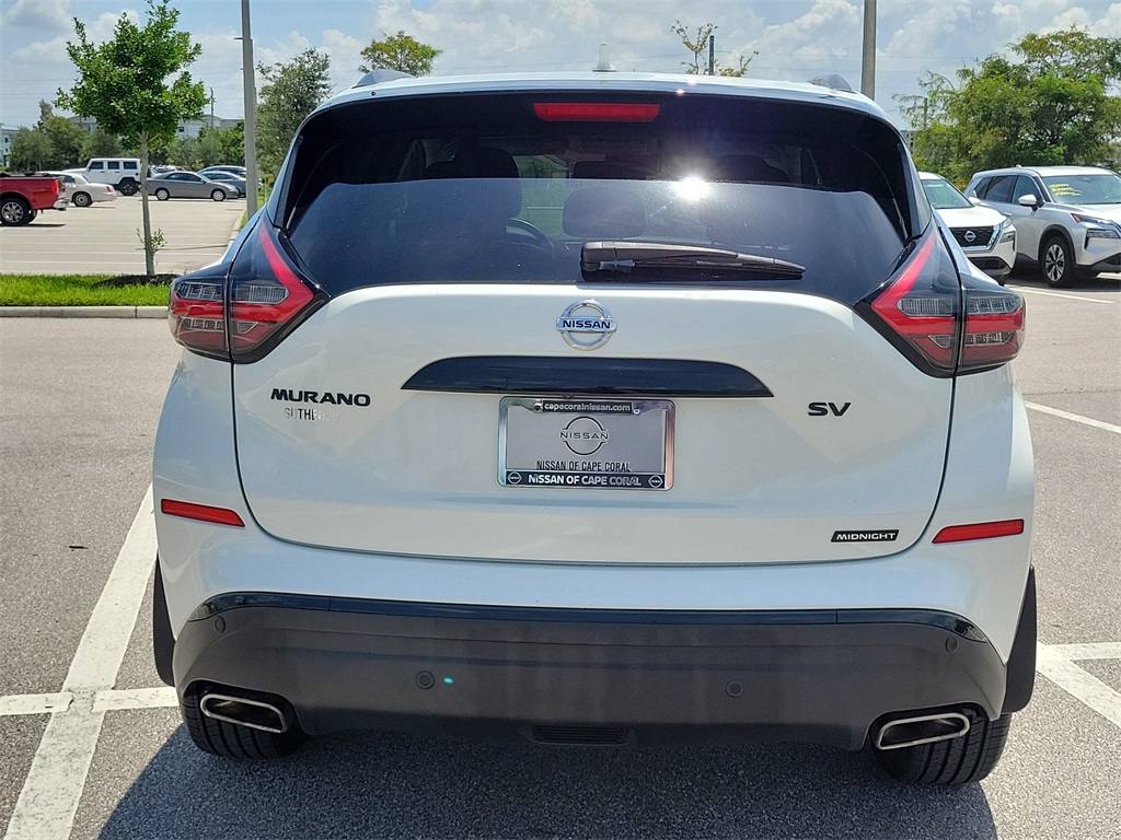 2022 Pearl White Tricoat Nissan Murano SV FWD SUV