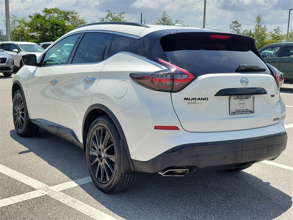 2022 Pearl White Tricoat Nissan Murano SV FWD SUV