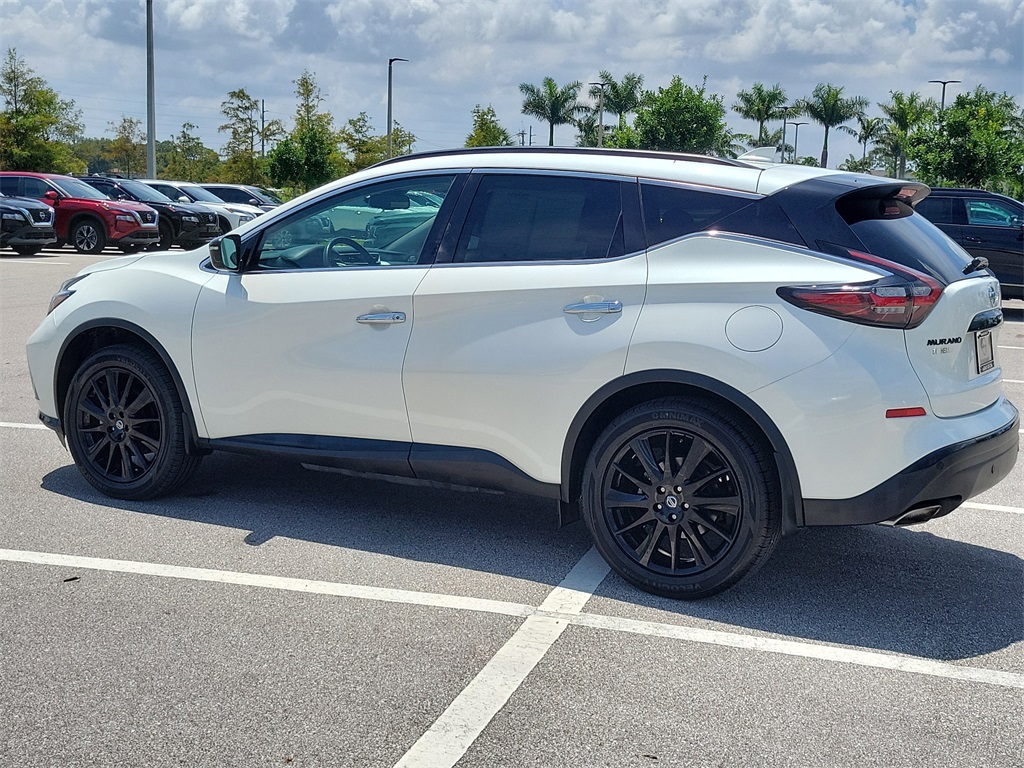2022 Pearl White Tricoat Nissan Murano SV FWD SUV