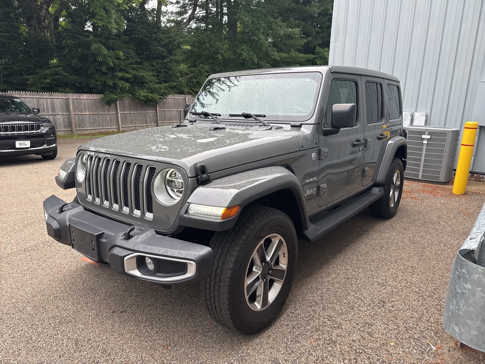 2022 Sting-Gray Clearcoat Jeep Wrangler Unlimited Sahara 4X4 SUV