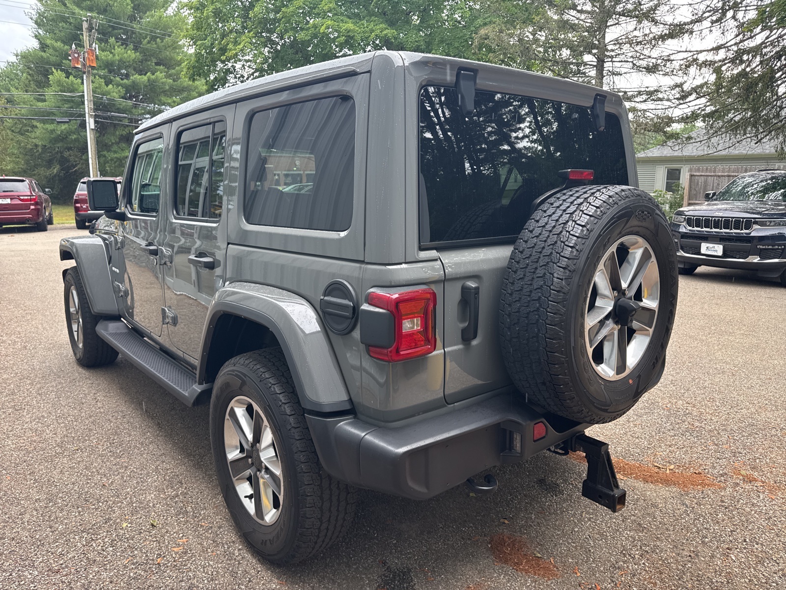 2022 Sting-Gray Clearcoat Jeep Wrangler Unlimited Sahara 4X4 SUV